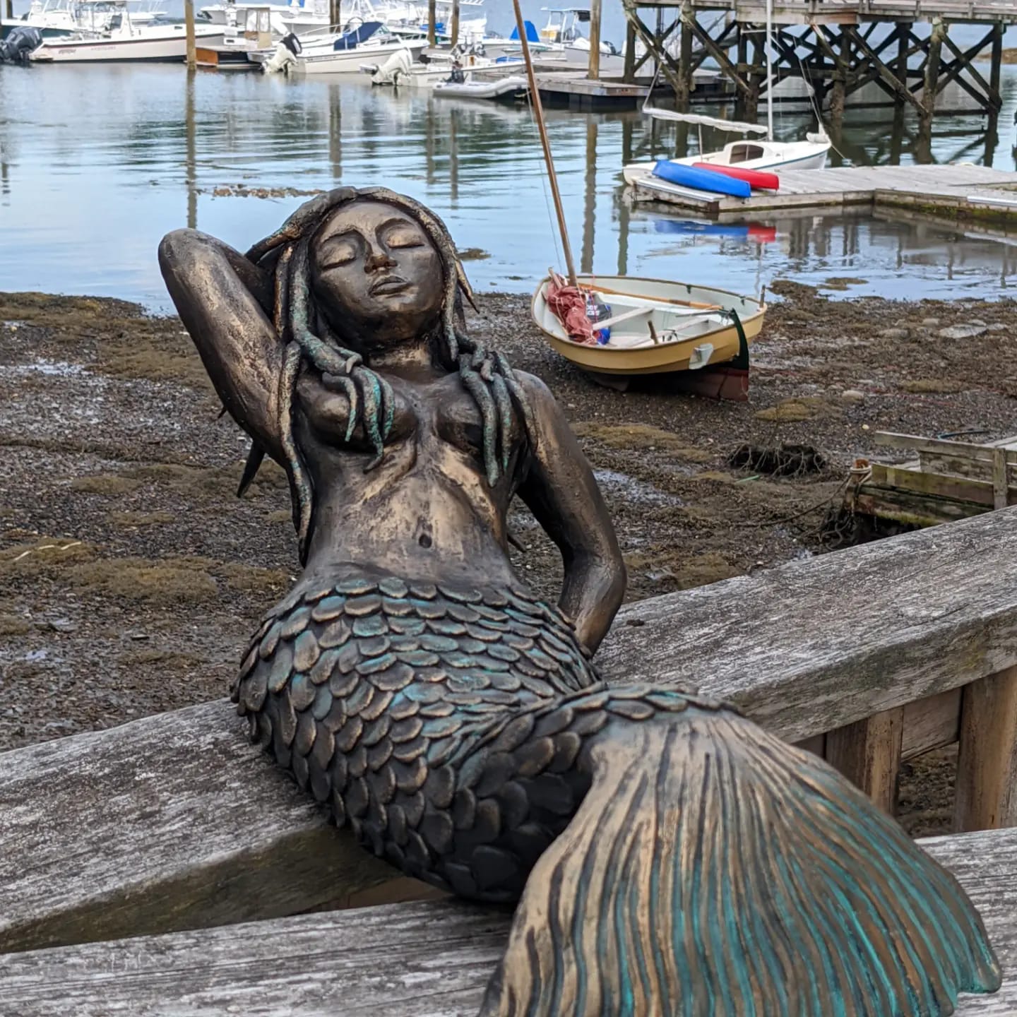 Marinella the mermaid by Elisa Vanelli Sculptor